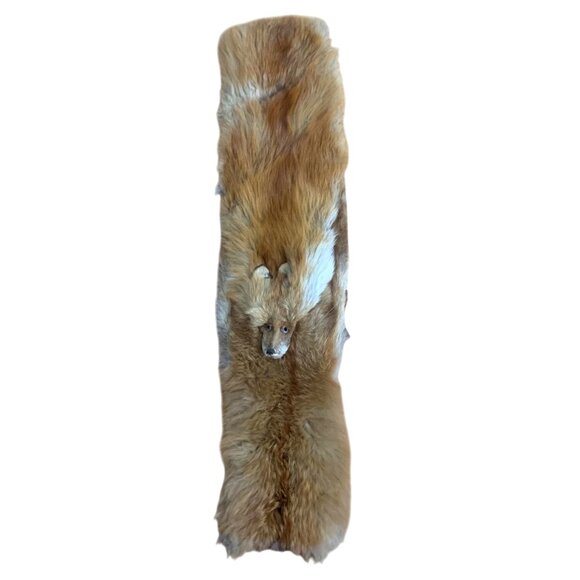 1930s Levine Rosenberg Fur Stole Scarf With Fox Head + Tail Detailing Cincinnati - Picture 1 of 7